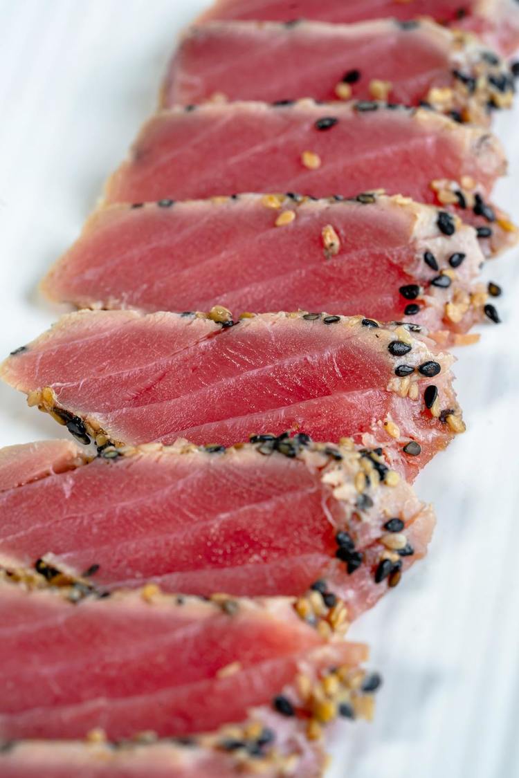 Sesame Crusted Tuna Sushi - Sushi Recipe