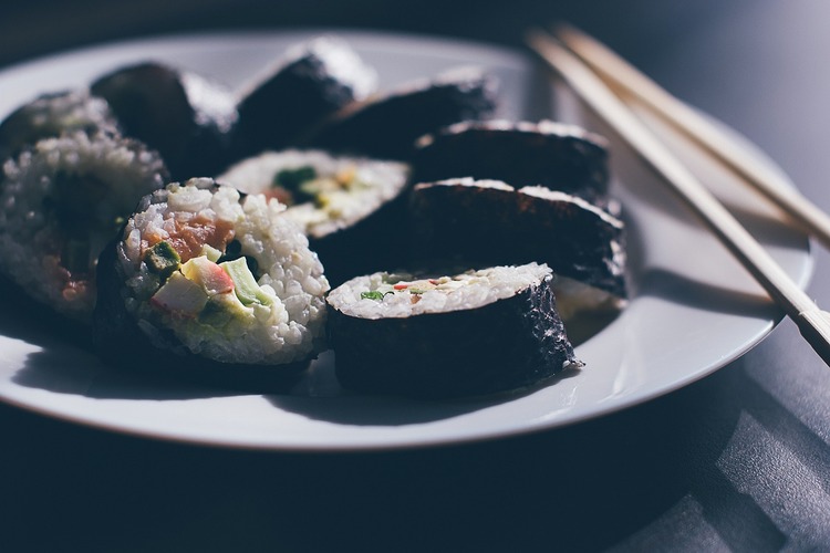 Sushi Recipe - Shrimp Avocado Sushi Roll