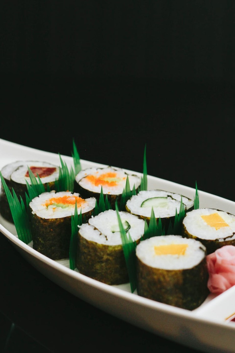 Egg and Cucumber Maki Roll - Sushi Recipe